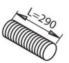 DINEX 80696 Corrugated Pipe, exhaust system